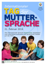 Internacia Tago de la Gepatra Lingvo, 21-a de februaro 2016 - (germana | de | Deutsch) klaku por vidi la grandan (preseblan) afiŝversion (en nova fenestro)