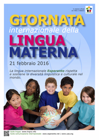 21 febbraio - GIORNATA INTERNAZIONALE DELLA LINGUA MATERNA