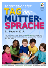 Internacia Tago de la Gepatra Lingvo, 21-a de februaro 2017 - (germana | de | Deutsch) klaku por vidi la grandan (preseblan) afiŝversion (en nova fenestro)