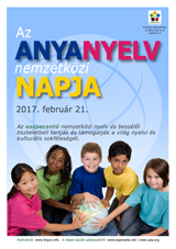 Internacia Tago de la Gepatra Lingvo, 21-a de februaro 2017 - (hungara | hu | Magyar) klaku por vidi la grandan (preseblan) afiŝversion (en nova fenestro)