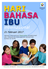 Internacia Tago de la Gepatra Lingvo, 21-a de februaro 2017 - (indonezia | id | Bahasa Indonesia) klaku por vidi la grandan (preseblan) afiŝversion (en nova fenestro)