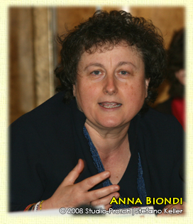 Anna Biondi, First Vice President of CONGO, Symposium on Linguistic Rights, UN, Geneva, 24-04-2008