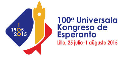 100-a Universala Kongreso de Esperanto, Lillo, Francio, 25 julio - 1 aŭgusto 2015