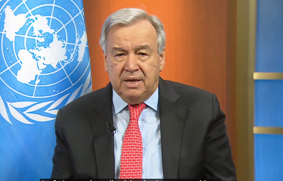 António GUTERRES, ĜENERALA SEKRETARIO DE UN